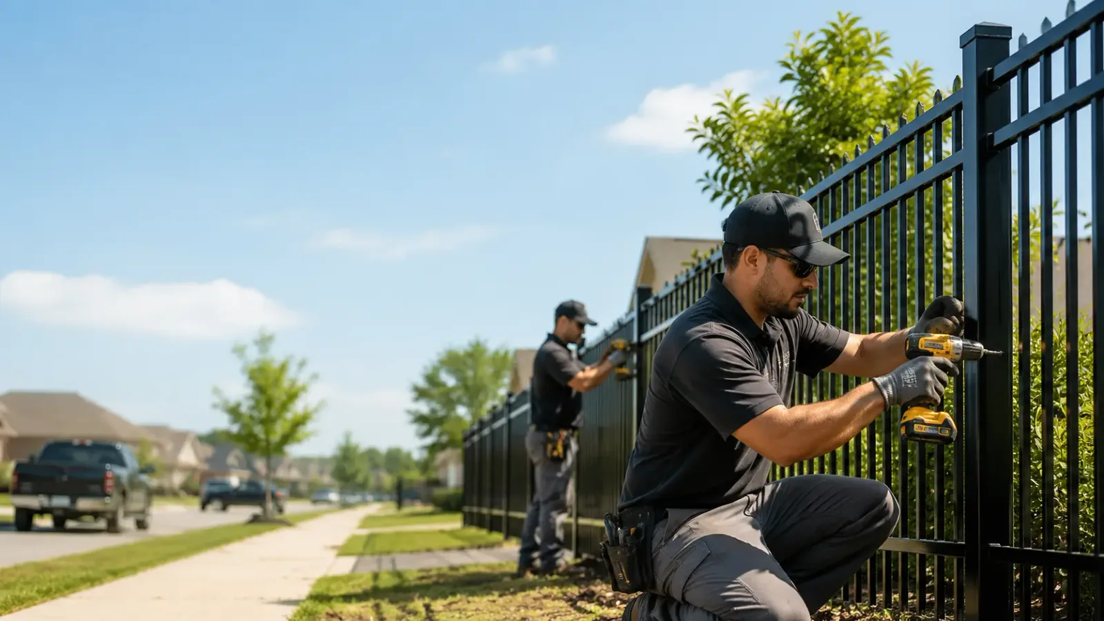 Metal Fence Installation in San Felipe, TX